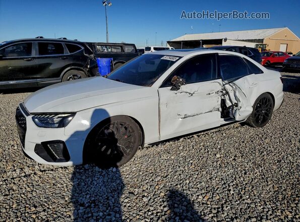 WAUC4AF43PA051124 2023 AUDI S4 Белый Передняя левая четверть