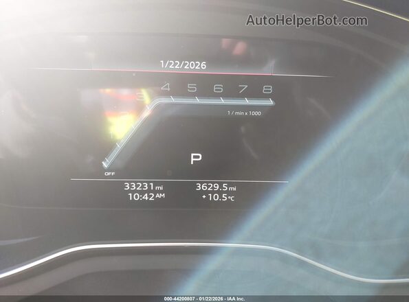 WAUC4AF4XMA086237 2021 AUDI S4 Белый Вид задних сидений