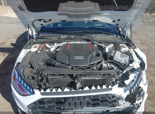 WAUC4AF4XMA086237 2021 AUDI S4 Белый Вид сзади
