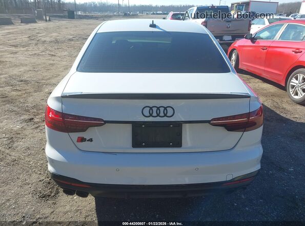 WAUC4AF4XMA086237 2021 AUDI S4 Белый 