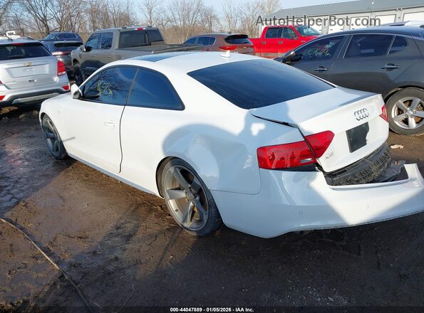 WAUC4AFR5GA045174 2016 AUDI S5 Белый Задняя левая четверть