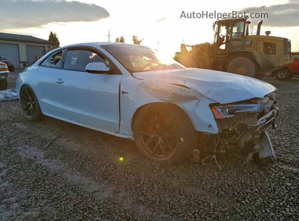 WAUC4AFR7HA000562 2017 AUDI S5 Белый Передняя правая четверть