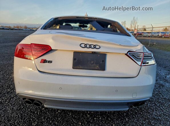 WAUC4AFR7HA000562 2017 AUDI S5 Белый Вид сзади