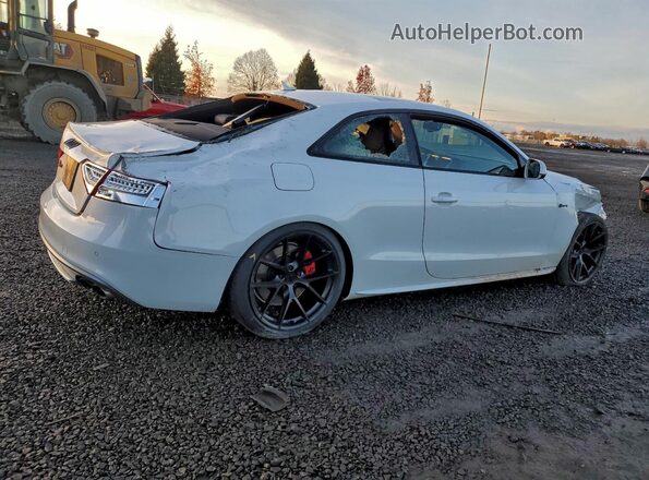 WAUC4AFR7HA000562 2017 AUDI S5 Белый Задняя правая четверть