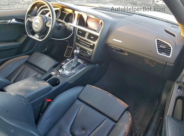 WAUC4AFR7HA000562 2017 AUDI S5 Белый Вид панели приборов