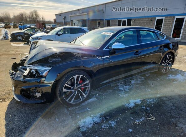 WAUC4CF50SA007305 2025 AUDI S5 Черный Передняя левая четверть