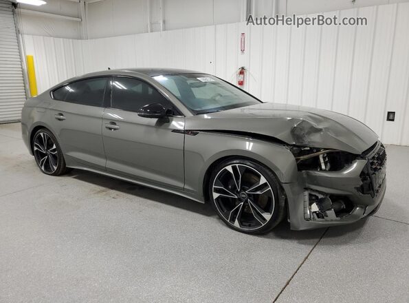 WAUC4CF51PA066418 2023 AUDI S5 Gray Front right