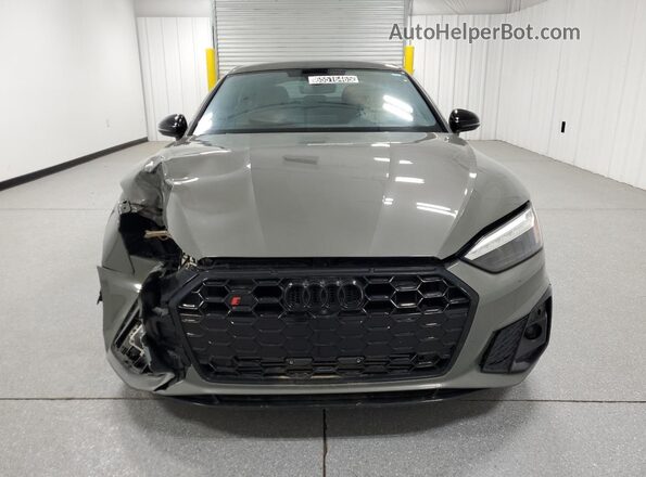 WAUC4CF51PA066418 2023 AUDI S5 Gray VIN sticker view