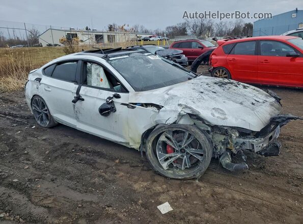 WAUC4CF52NA012638 2022 AUDI S5 Белый Передняя правая четверть