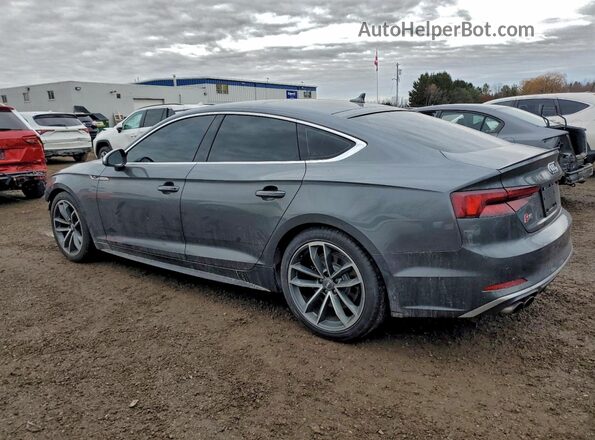 WAUC4CF58JA068142 2018 AUDI S5 Серый Задняя левая четверть