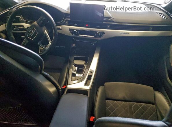 WAUC4CF58MA043052 2021 AUDI S5 Gray Առջևի վահանակի տեսք