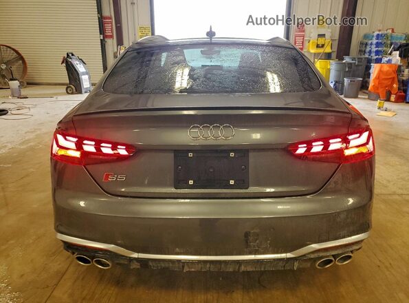 WAUC4CF58MA043052 2021 AUDI S5 Gray Հետևի տեսք