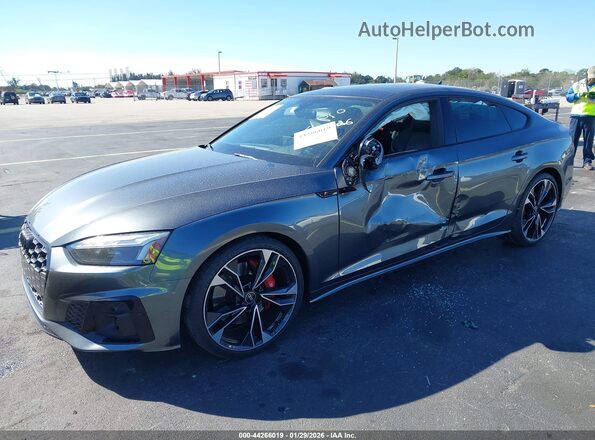 WAUC4CF59MA062810 2021 AUDI S5 Black Przód lewy
