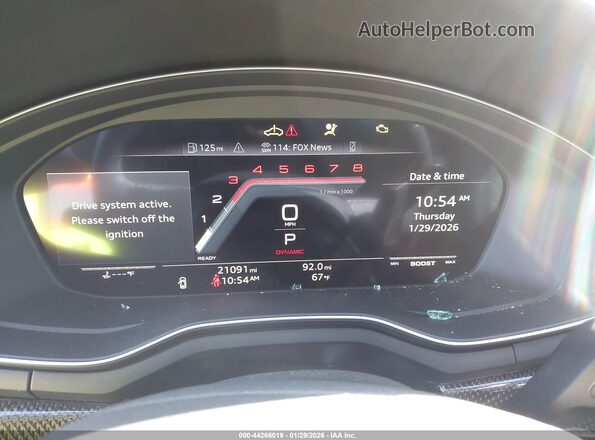 WAUC4CF59MA062810 2021 AUDI S5 Black Widok tylnych siedzeń