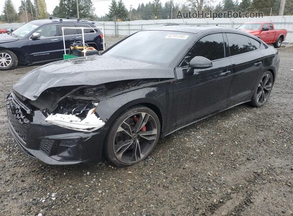 WAUC4CF59PA006483 2023 AUDI S5 Черный Передняя левая четверть