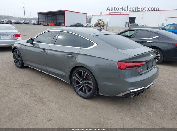 WAUC4CF59PA068885 2023 AUDI S5 Зеленый Задняя левая четверть