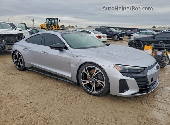 WAUCJBFWXP7008137 2023 AUDI E-TRON Серебряный Передняя правая четверть