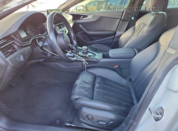 WAUDACF50NA013090 2022 AUDI OTHER White Widok wnętrza z przodu