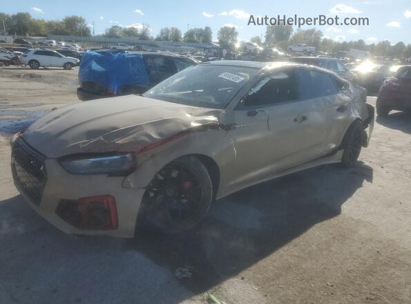 WAUDACF54MA010966 2021 AUDI OTHER Beige Przód lewy