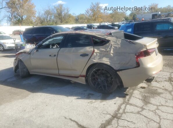 WAUDACF54MA010966 2021 AUDI OTHER Beige Tył lewy