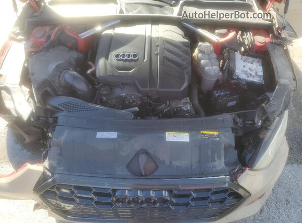 WAUDACF54MA010966 2021 AUDI OTHER Beige Widok wnętrza z tyłu