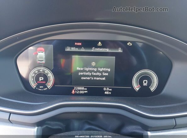 WAUDACF57SA008142 2025 AUDI OTHER Gray Vista de los asientos traseros