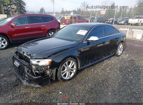WAUDGAFL9GA003761 2016 AUDI S4 Черный Передняя левая четверть