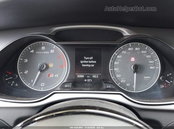 WAUDGAFL9GA003761 2016 AUDI S4 Черный Вид задних сидений