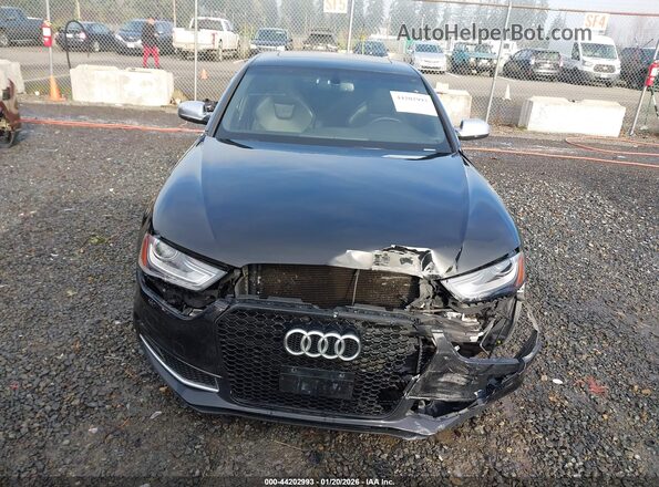 WAUDGAFL9GA003761 2016 AUDI S4 Черный Вид щитка приборов