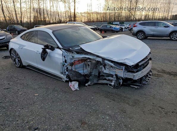 WAUEJBFWXN7006488 2022 AUDI E-TRON Белый Передняя правая четверть