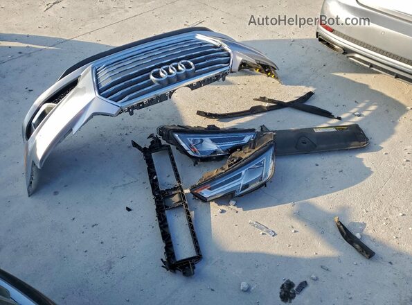 WAUENAF47KA053473 2019 AUDI OTHER Silver Vista del compartimento del motor