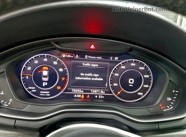 WAUENAF4XKA042502 2019 AUDI OTHER Угольный Вид щитка приборов
