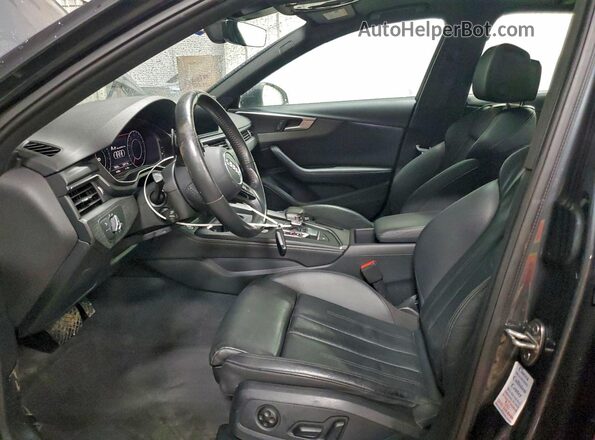 WAUENAF4XKA042502 2019 AUDI OTHER Угольный Вид салона спереди