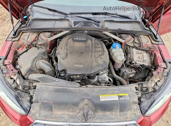 WAUENCF52JA016916 2018 AUDI OTHER Бордовый Вид задней части салона