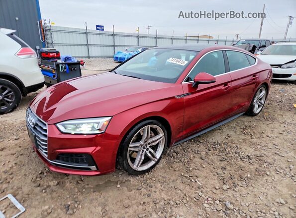 WAUENCF52JA016916 2018 AUDI OTHER Бордовый Передняя левая четверть