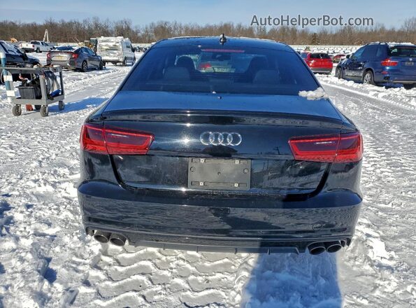 WAUFFAFC5HN045785 2017 AUDI S6 Black უკანა ხედი