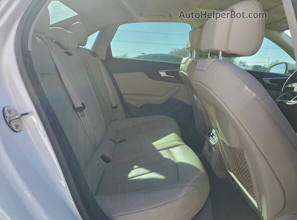 WAUGMAF41KN021686 2019 AUDI OTHER Белый Вид задних сидений