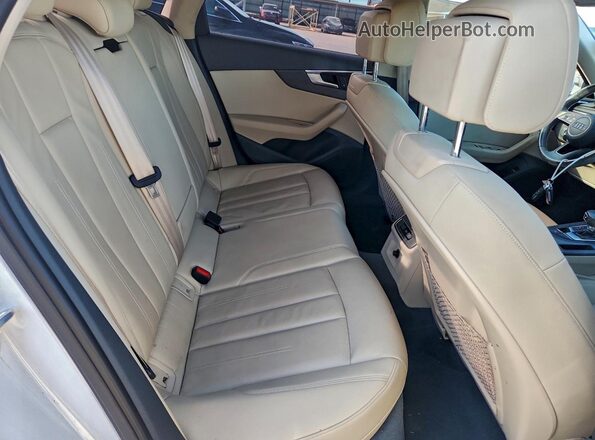 WAUGMAF49KN007440 2019 AUDI OTHER Белый Вид задних сидений