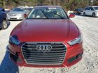 2017 Audi A6 Prestige Красный vin: WAUH2AFC2HN028205