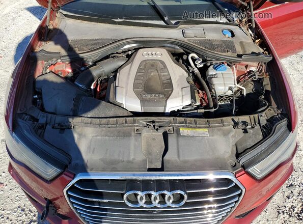 WAUH2AFC2HN028205 2017 AUDI OTHER Красный Вид задней части салона