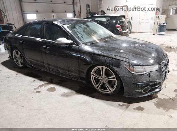 WAUH2AFC4GN093846 2016 AUDI S6 Черный Передняя правая четверть