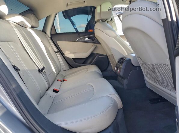 WAUH2AFC7GN096966 2016 AUDI S6 Серебряный Вид задних сидений