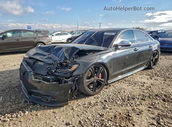 WAUHFAFC1HN033576 2017 AUDI S6 Серый Передняя левая четверть
