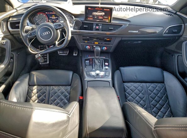 WAUHFAFC4HN067639 2017 AUDI S6 Синий Вид панели приборов