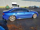2017 Audi S6 Prestige Синий vin: WAUHFAFC4HN067639