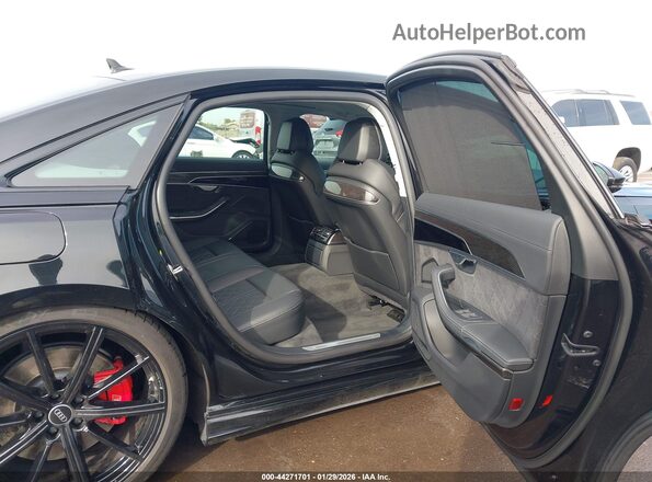 WAULSAF83PN011563 2023 AUDI S8 Black Vista de la etiqueta del VIN
