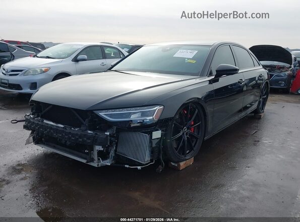 WAULSAF83PN011563 2023 AUDI S8 Black Vista tres cuartos delantera izquierda