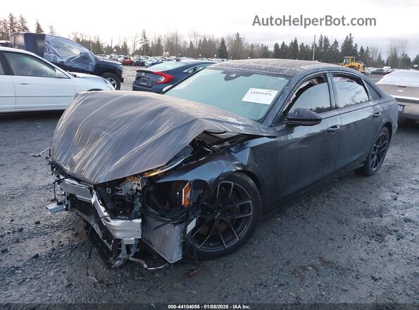 WAULSBF82RN010297 2024 AUDI S8 Black წინა მარცხენა ხედი სამი მეოთხედიდან