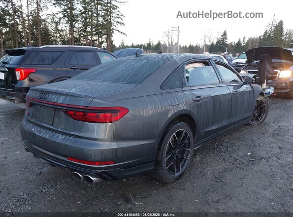 WAULSBF82RN010297 2024 AUDI S8 Black უკანა მარჯვენა