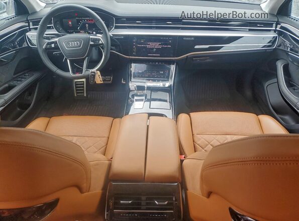 WAULSBF87PN008056 2023 AUDI S8 Gray Vista del salpicadero